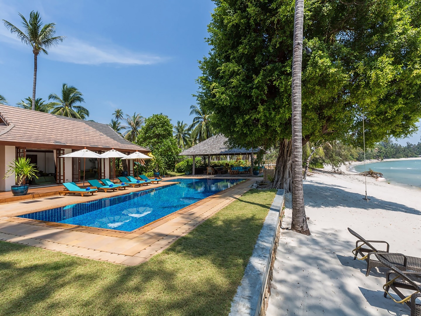 Iconic 6-Bedroom Beachfront Villa in Lipa Noi | Ultimate Koh Samui Luxury Investment
