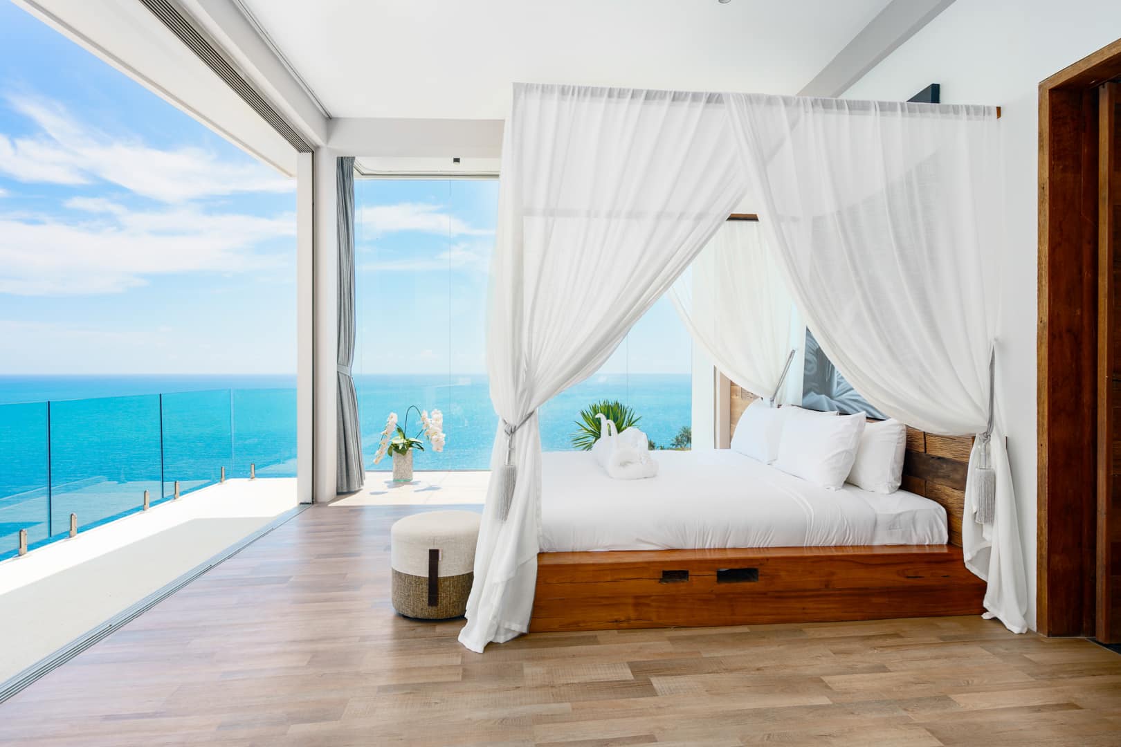Turnkey 5-Bedroom Architectural Masterpiece in Chaweng Noi | Unrivaled 360° Ocean Views