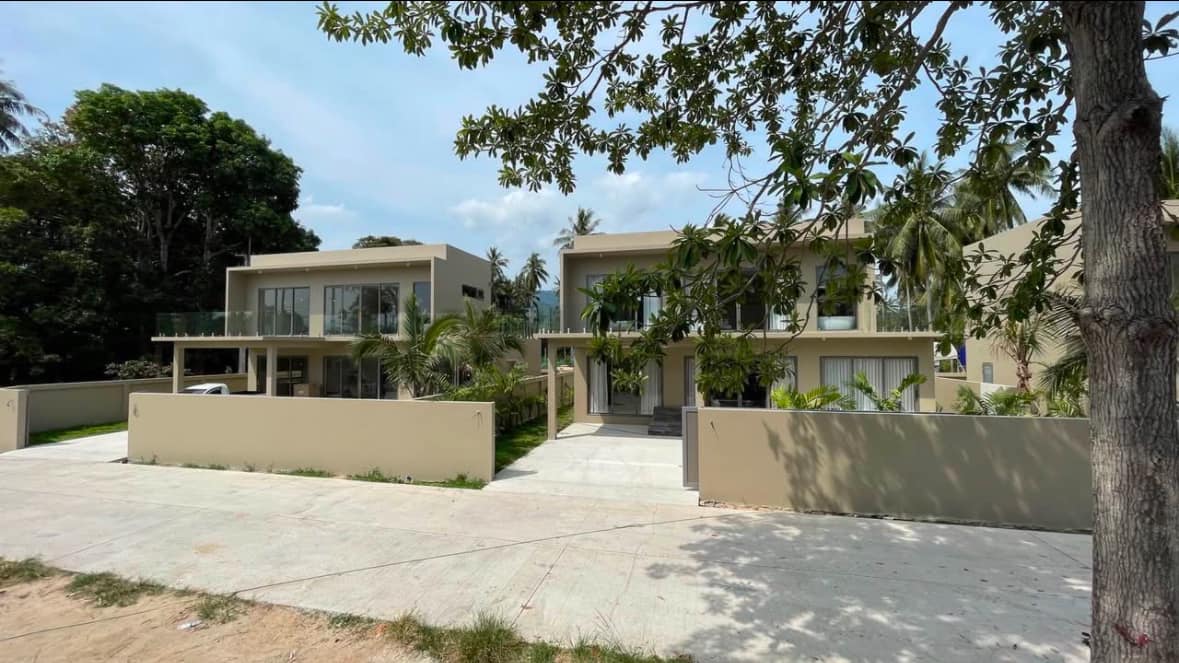 Modern 3-Bedroom Saltwater Pool Villa in Ban Tai | 2023 Build Near Phra Lan Beach