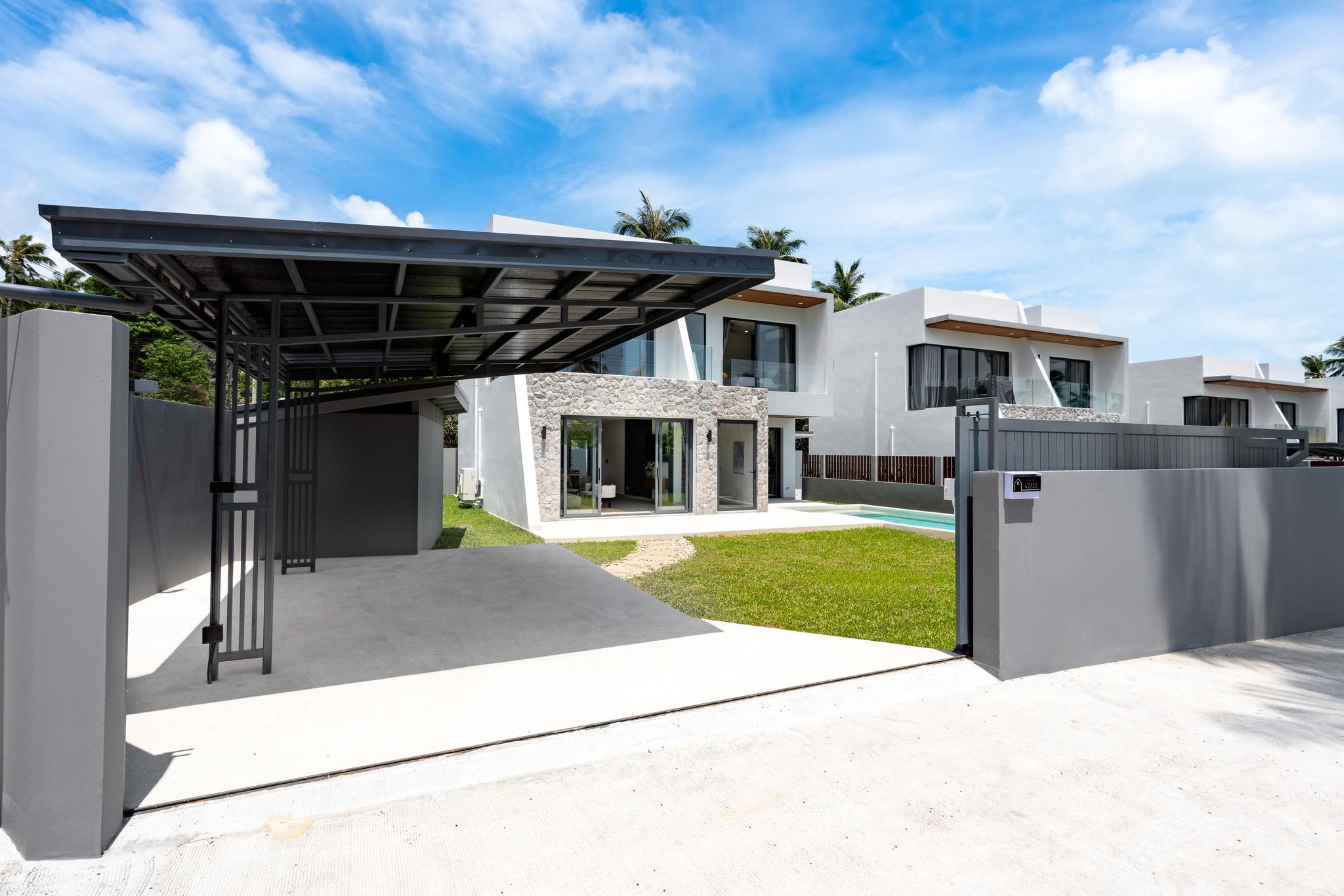 Modern 3-Bedroom Pool Villa in Plai Lem | 5 Minutes to Choeng Mon Beach