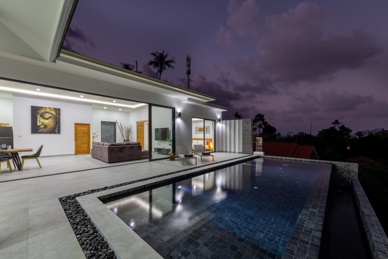 Modern 3-Bedroom Sea View Villa in Chaweng | 2024 New Build Investment
