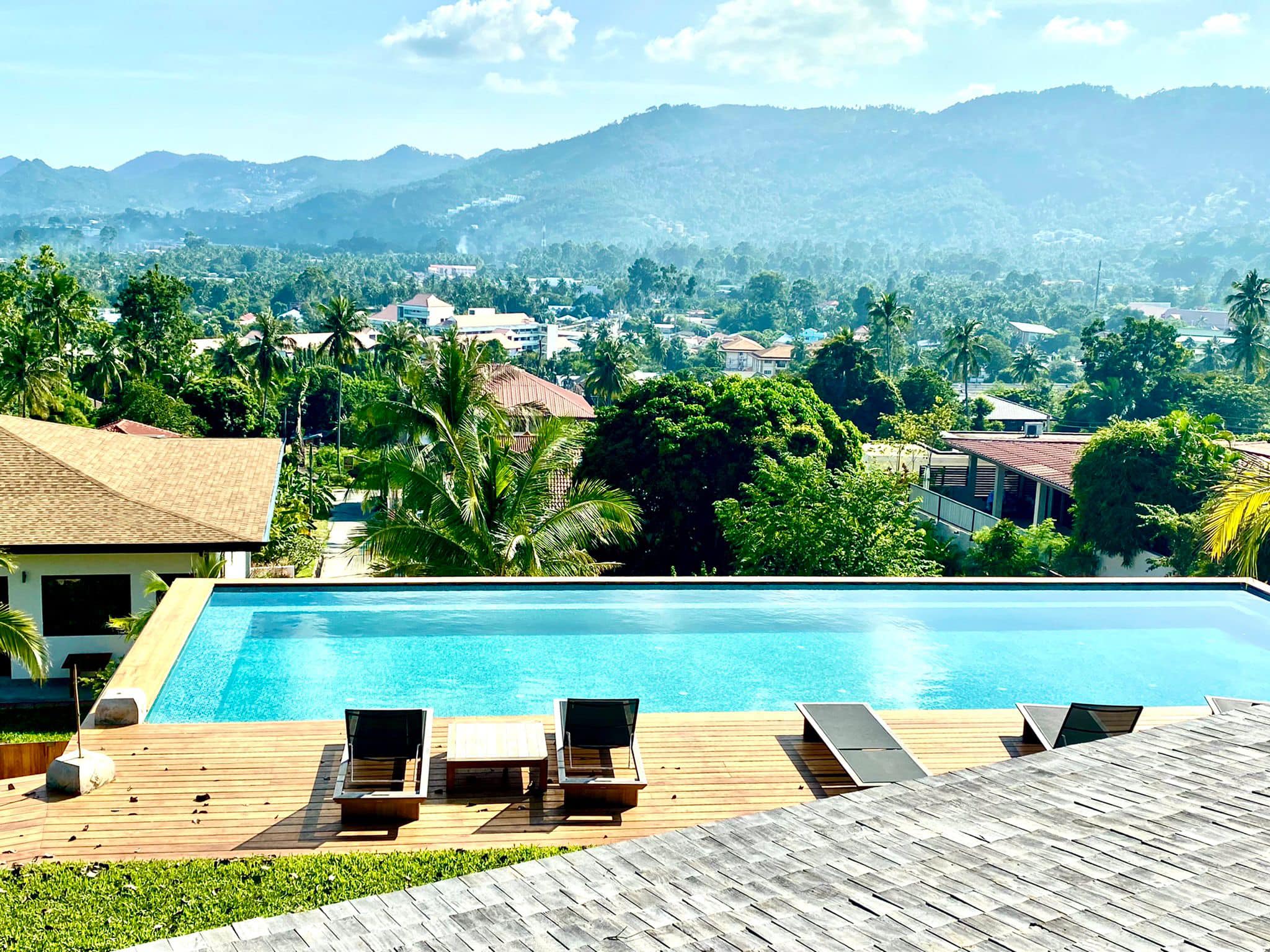 Exquisite 10-Bedroom Teak Wood Estate in Chaweng | Palatial Sea & Mountain View Luxury