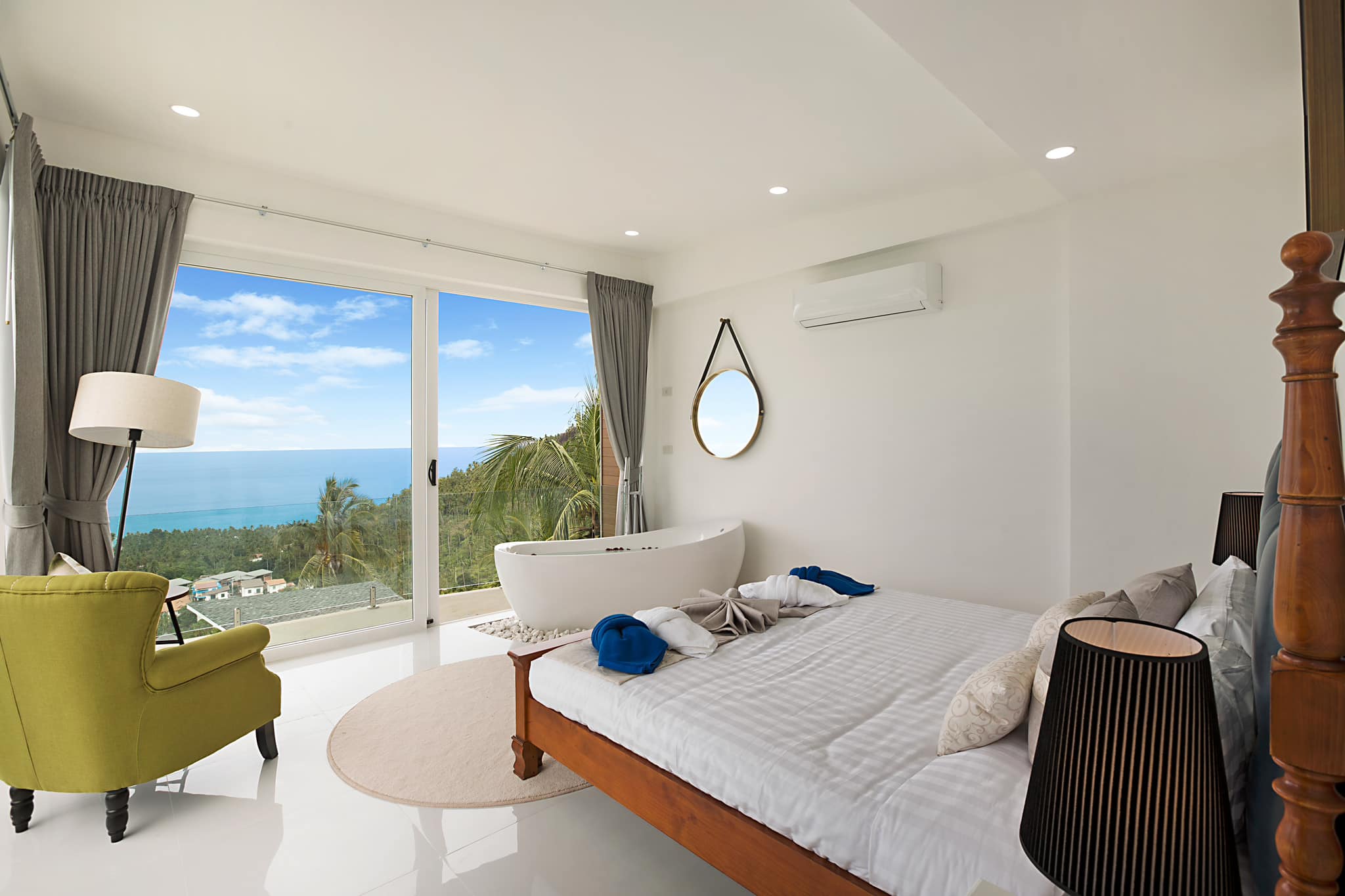 Sleek 3-Bedroom Seaview Pool Villa in Chaweng Noi | Fully Furnished & Turnkey