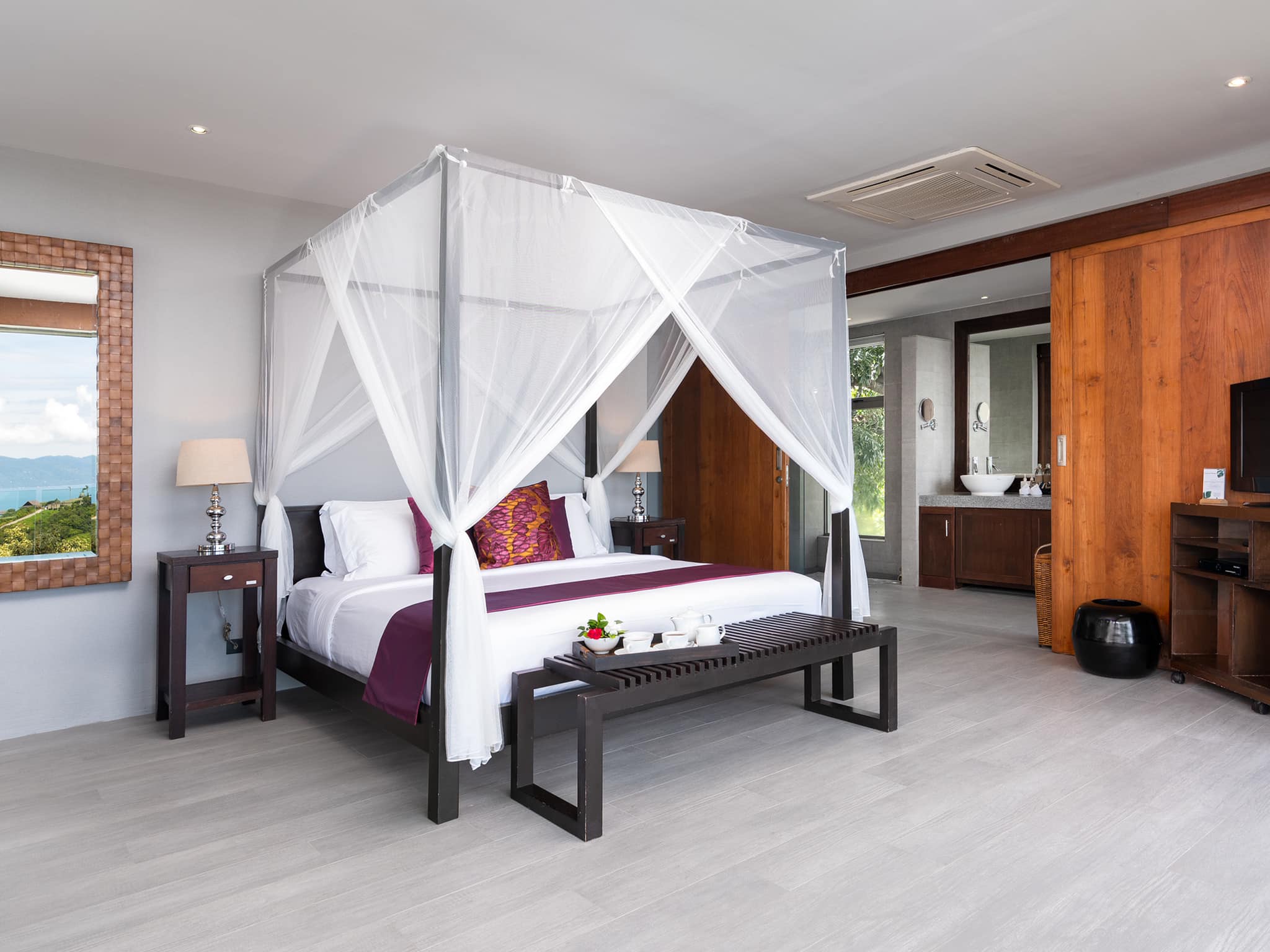 Majestic 6BR Tropical Hilltop Retreat in Bophut Hills – Ultimate Luxury Villa Koh Samui