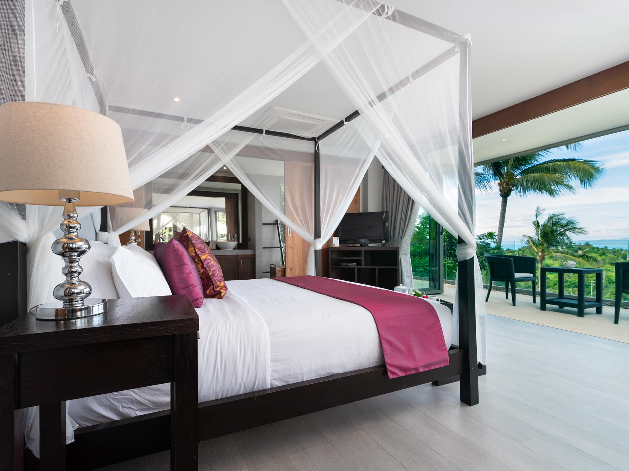 Majestic 6BR Tropical Hilltop Retreat in Bophut Hills – Ultimate Luxury Villa Koh Samui