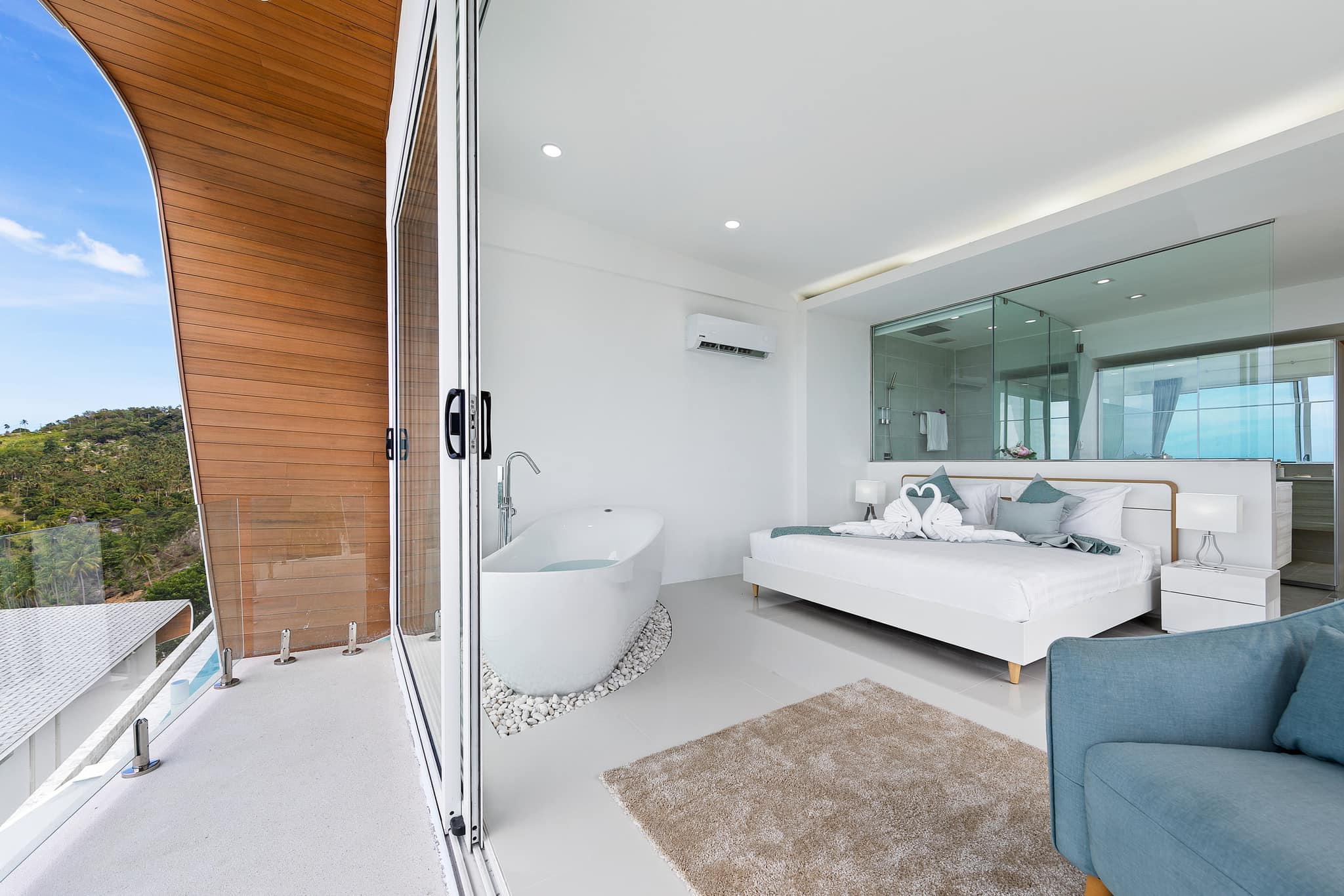 Luxurious 3-Bedroom Seaview Pool Villa in Chaweng Noi | Turnkey Tropical Living
