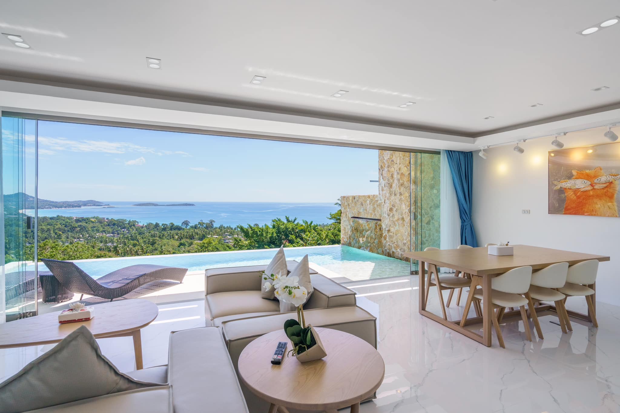 Title: Modern 3BR Luxury Seaview Duplex in Chaweng Noi – Premier Investment Property Koh Samui