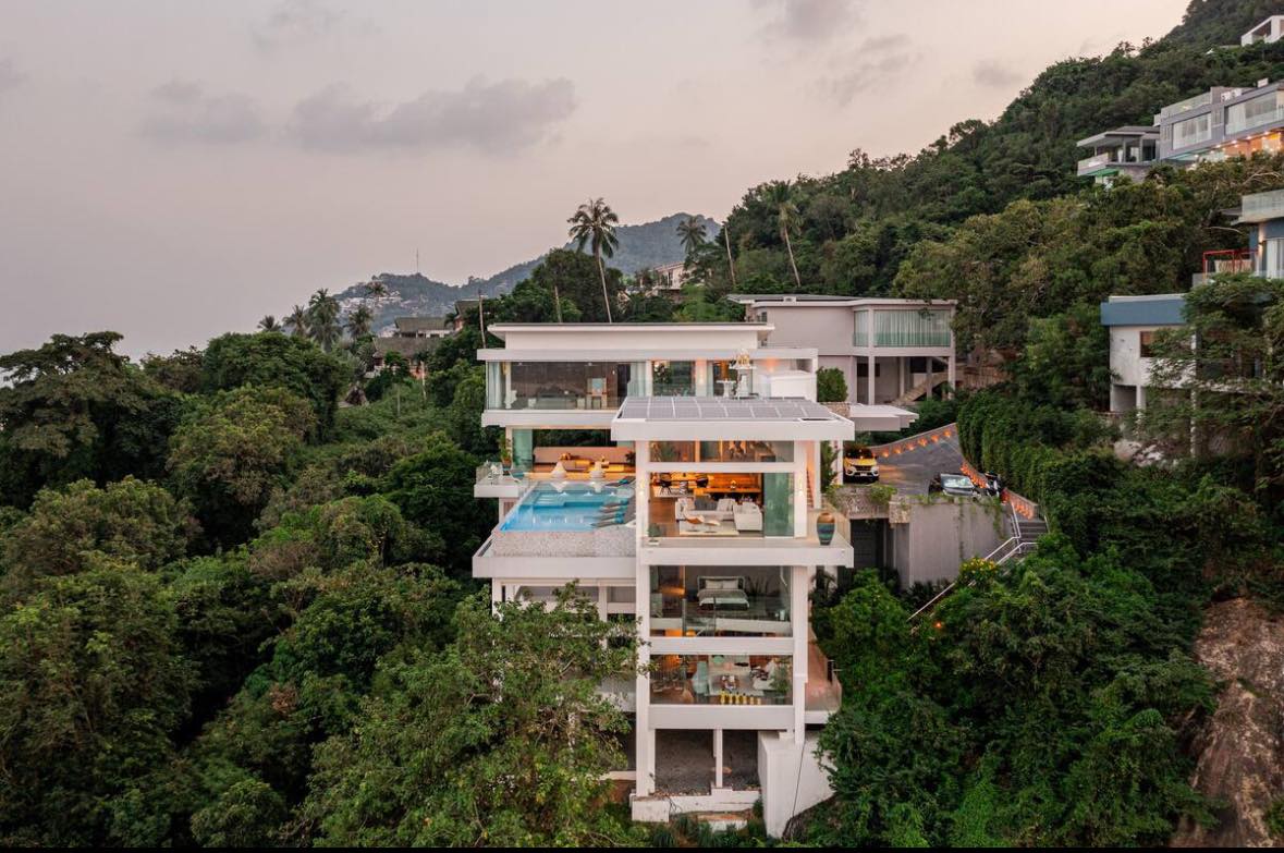 Spectacular 6-Bedroom Architectural Masterpiece in Chaweng Noi | Unrivaled 14.8% Projected ROI