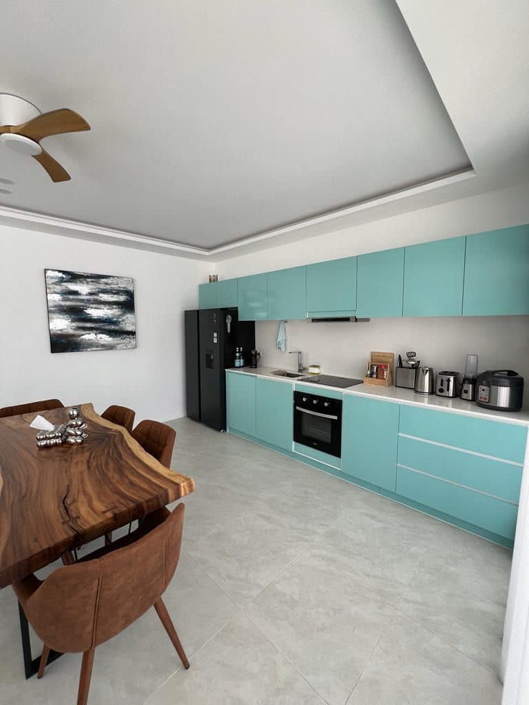 Brand-New 3-Bedroom Sunset View Villa in Ban Tai | Modern Teak Wood Finishes