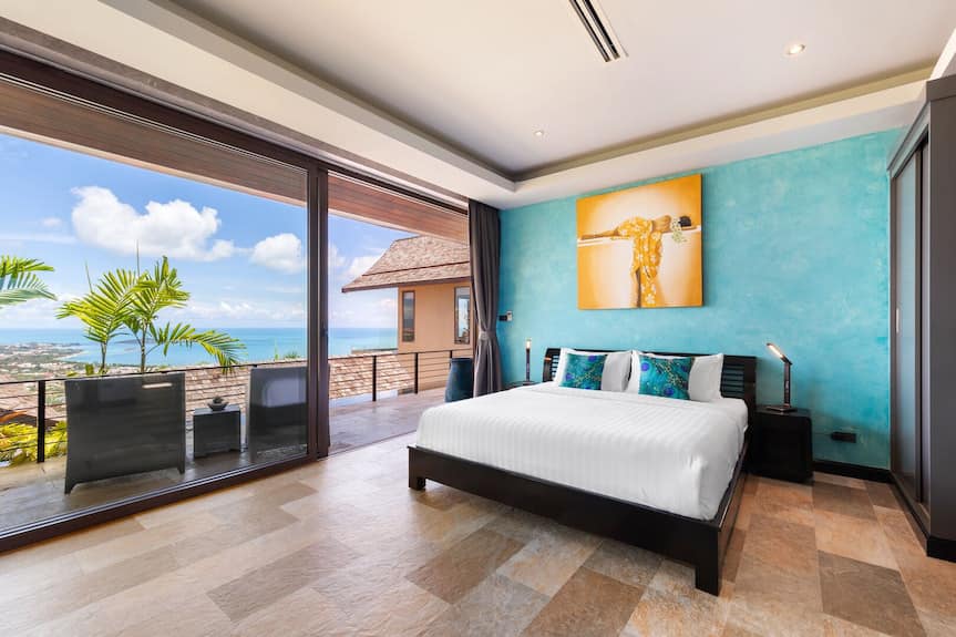 Panoramic 4-Bedroom Hillside Estate in Chaweng | 180° Coastal Views & Private Plunge Pool