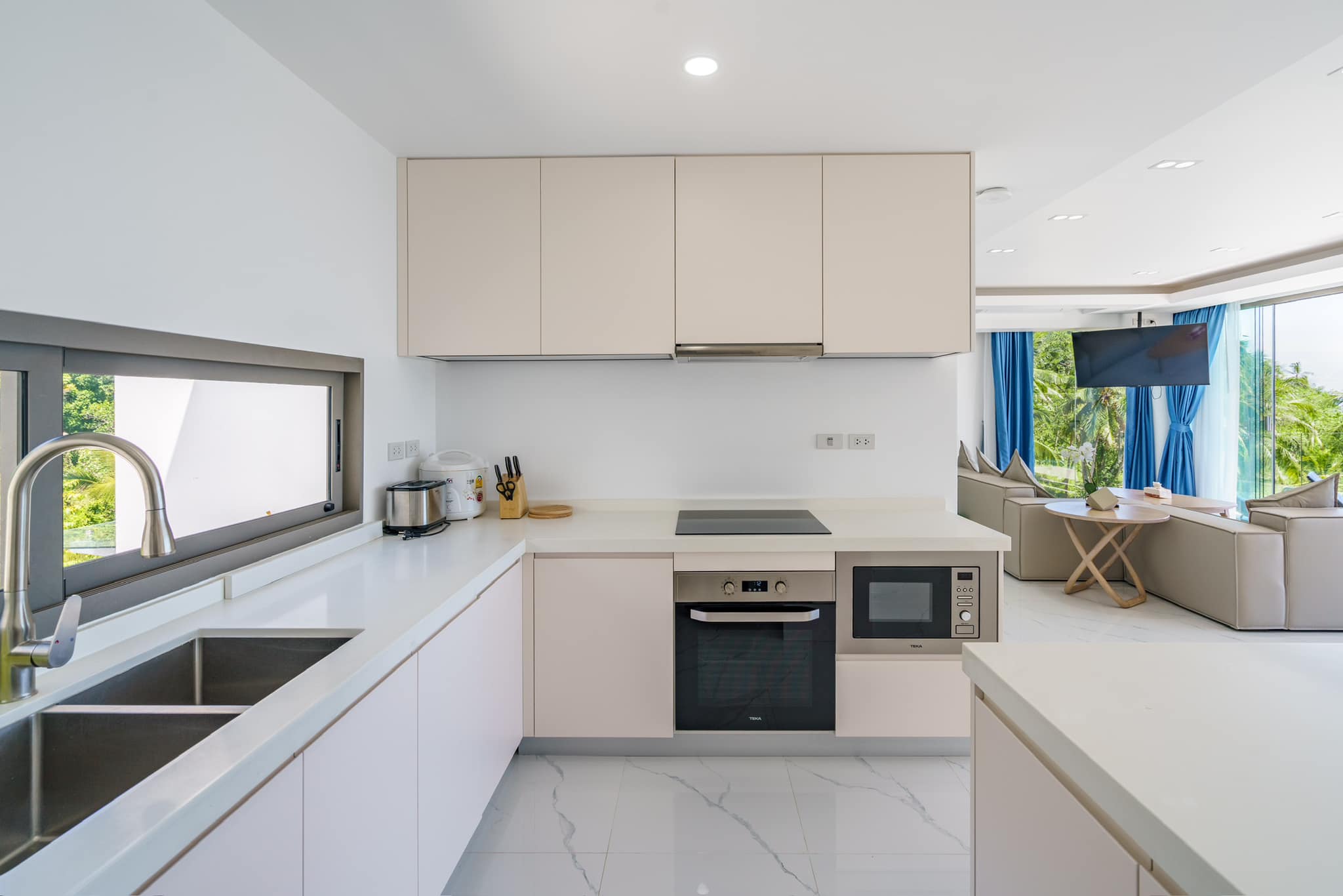 Title: Modern 3BR Luxury Seaview Duplex in Chaweng Noi – Premier Investment Property Koh Samui
