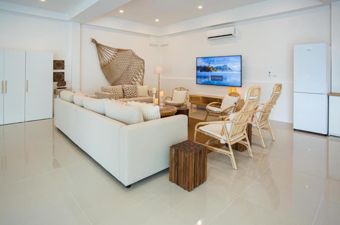 Expansive 5BR Boho-Style Estate in the Heart of Chaweng – Prime 550 SQM Luxury Villa
