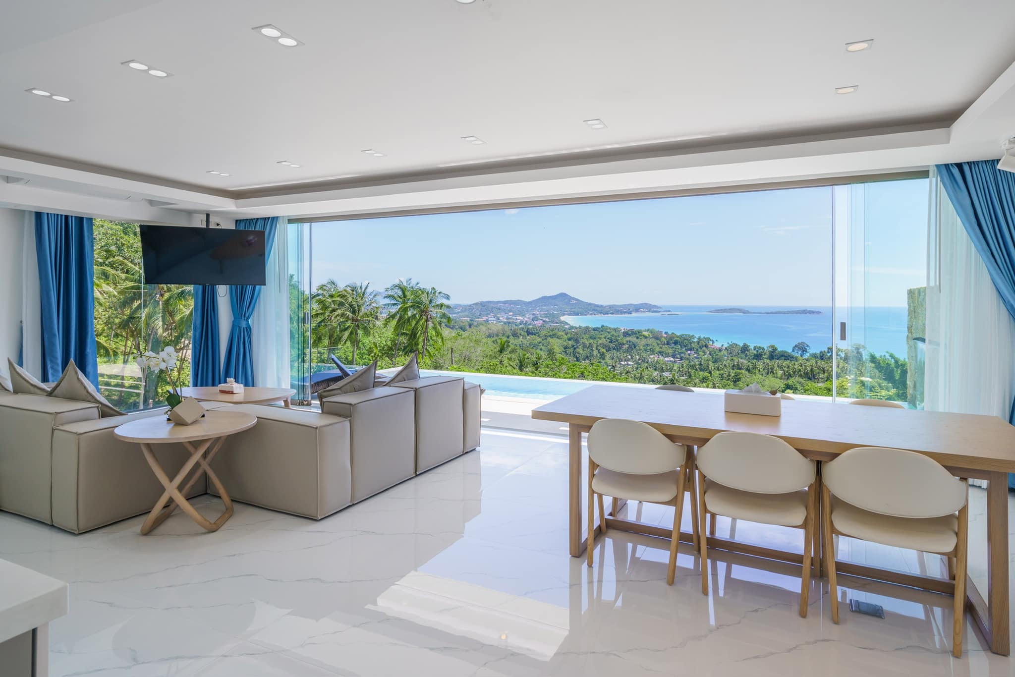 Title: Modern 3BR Luxury Seaview Duplex in Chaweng Noi – Premier Investment Property Koh Samui
