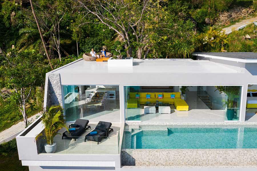 Luxurious 5-Bedroom Sunrise Sea View Villa | Prime Chaweng Noi Hillside Investment