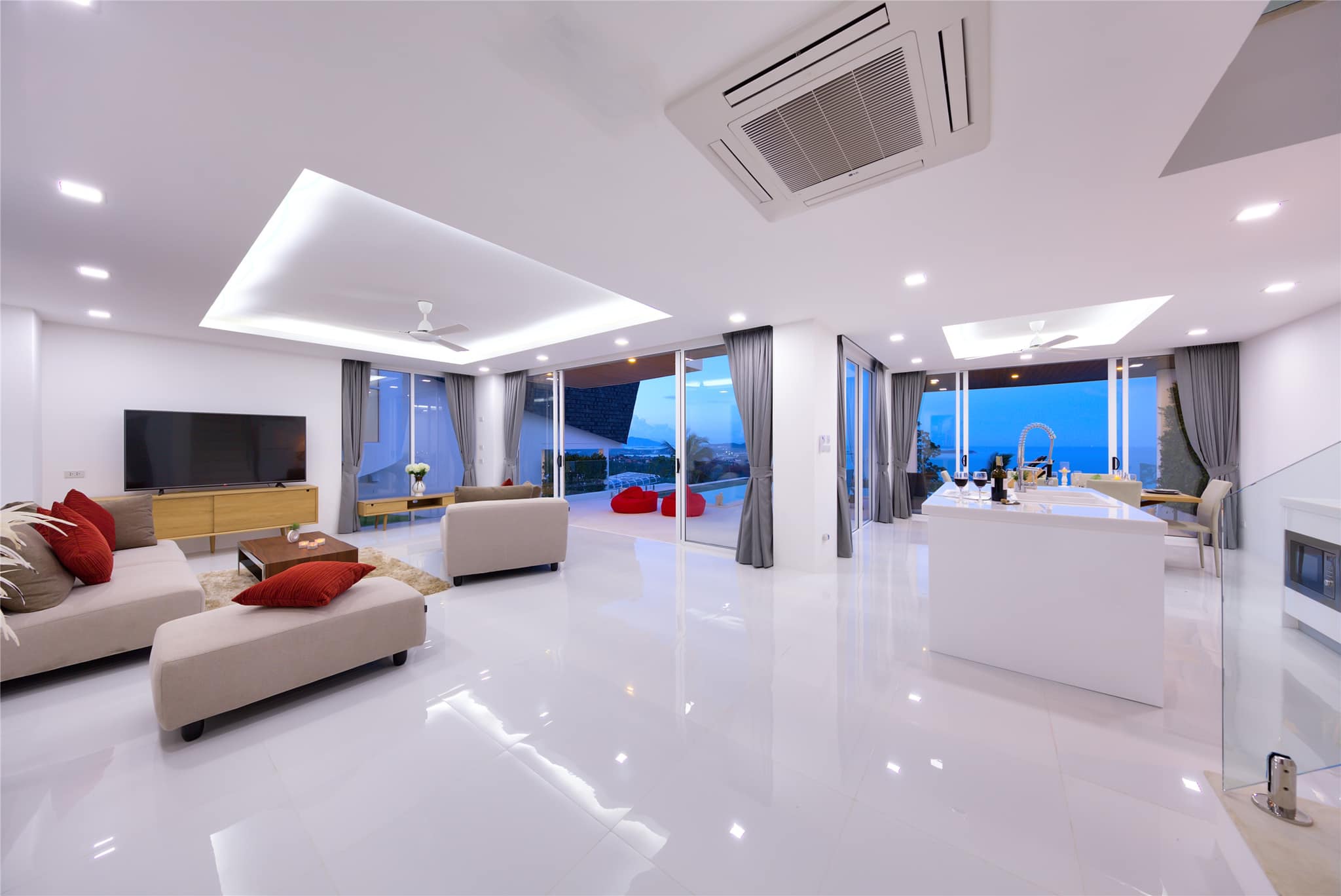 Luxury 3BR Seaview Pool Villa in Chaweng Noi – Prime Koh Samui Investment Opportunity