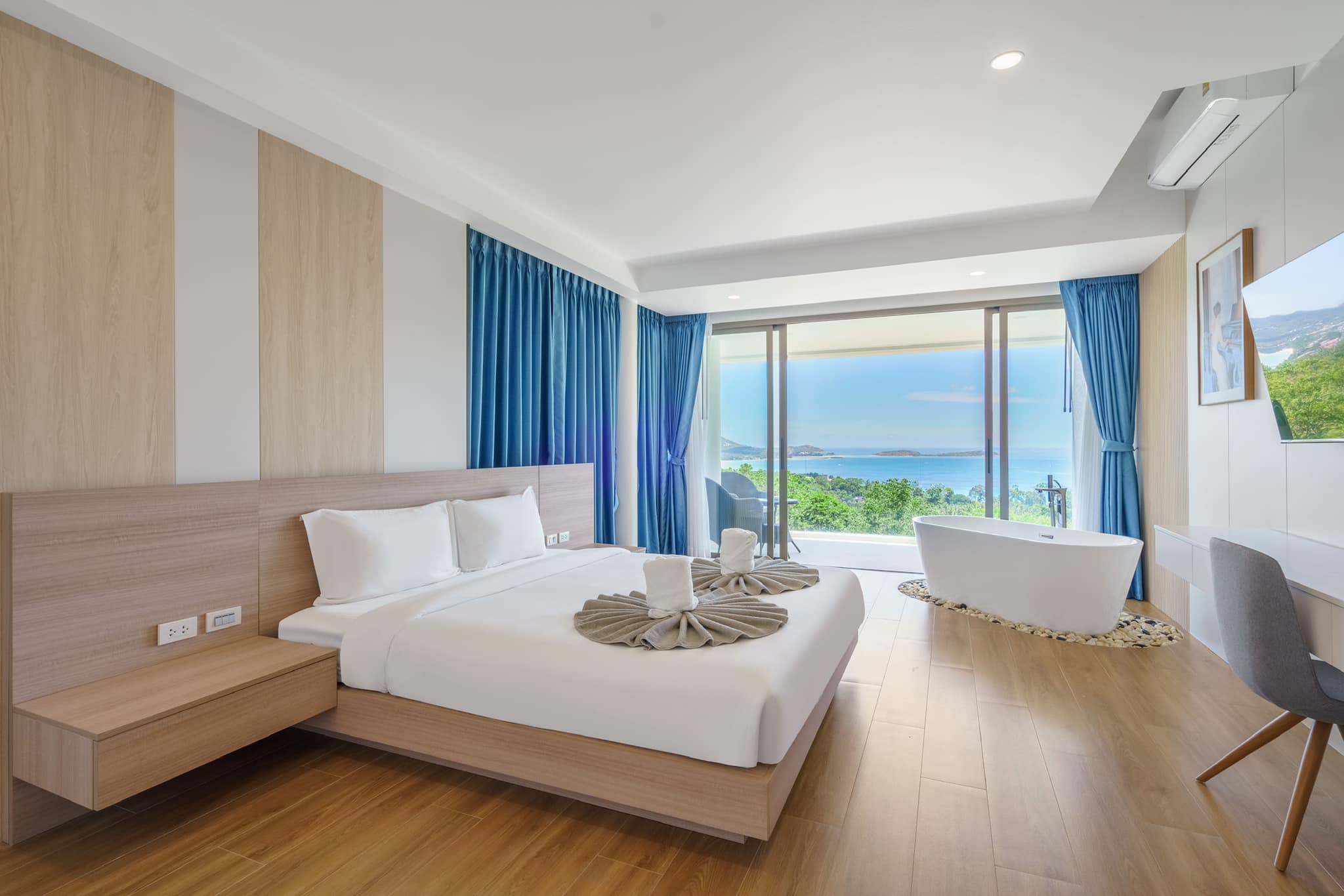 Title: Modern 3BR Luxury Seaview Duplex in Chaweng Noi – Premier Investment Property Koh Samui