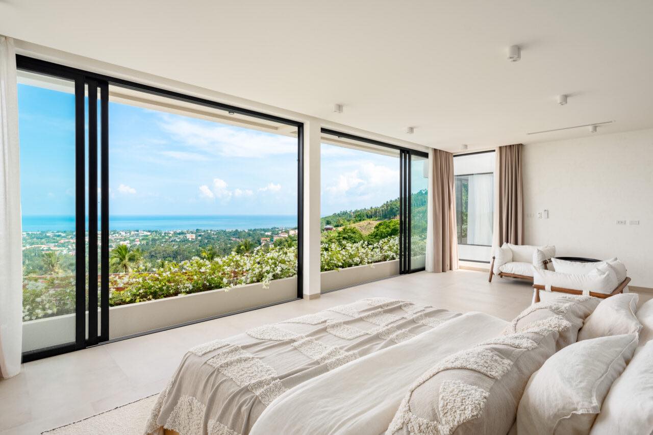 Award-Winning 4-Bedroom Luxury Pool Villa in Chaweng | Spectacular Sea & City Views