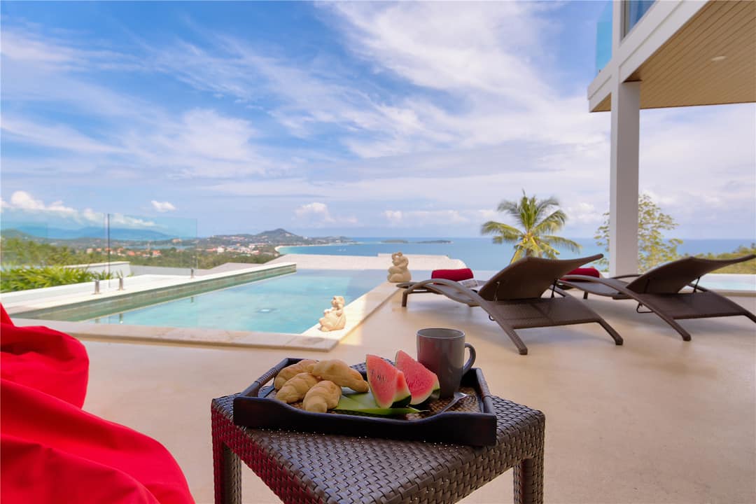Exquisite 3BR Sea View Luxury Villa in Chaweng Noi – Premier Koh Samui Investment Opportunity