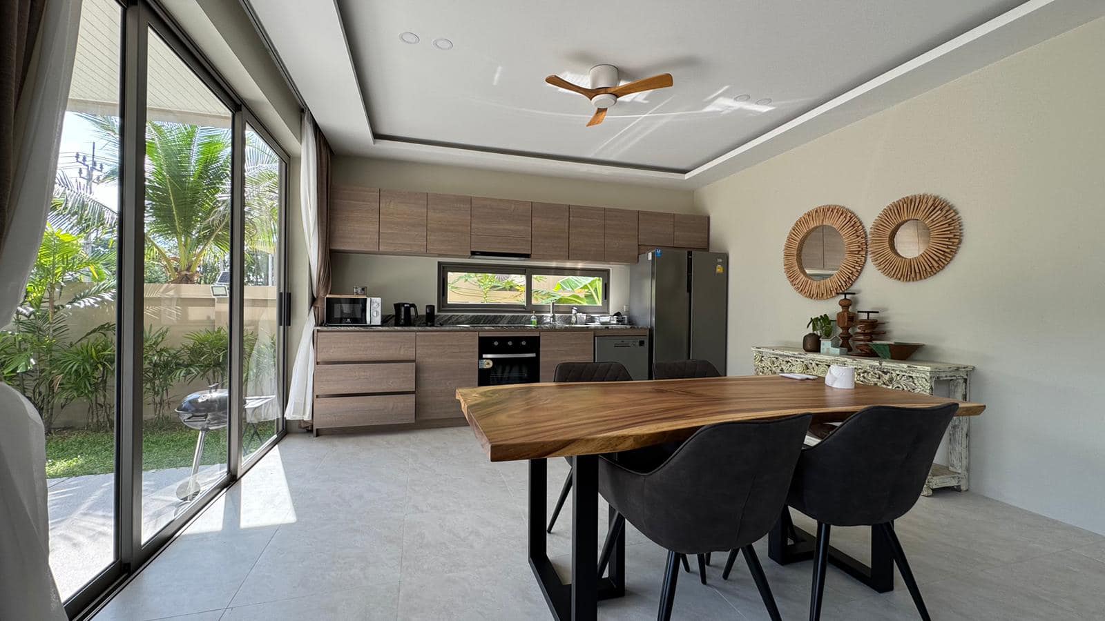 Modern 3-Bedroom Saltwater Pool Villa in Ban Tai | 2023 Build Near Phra Lan Beach