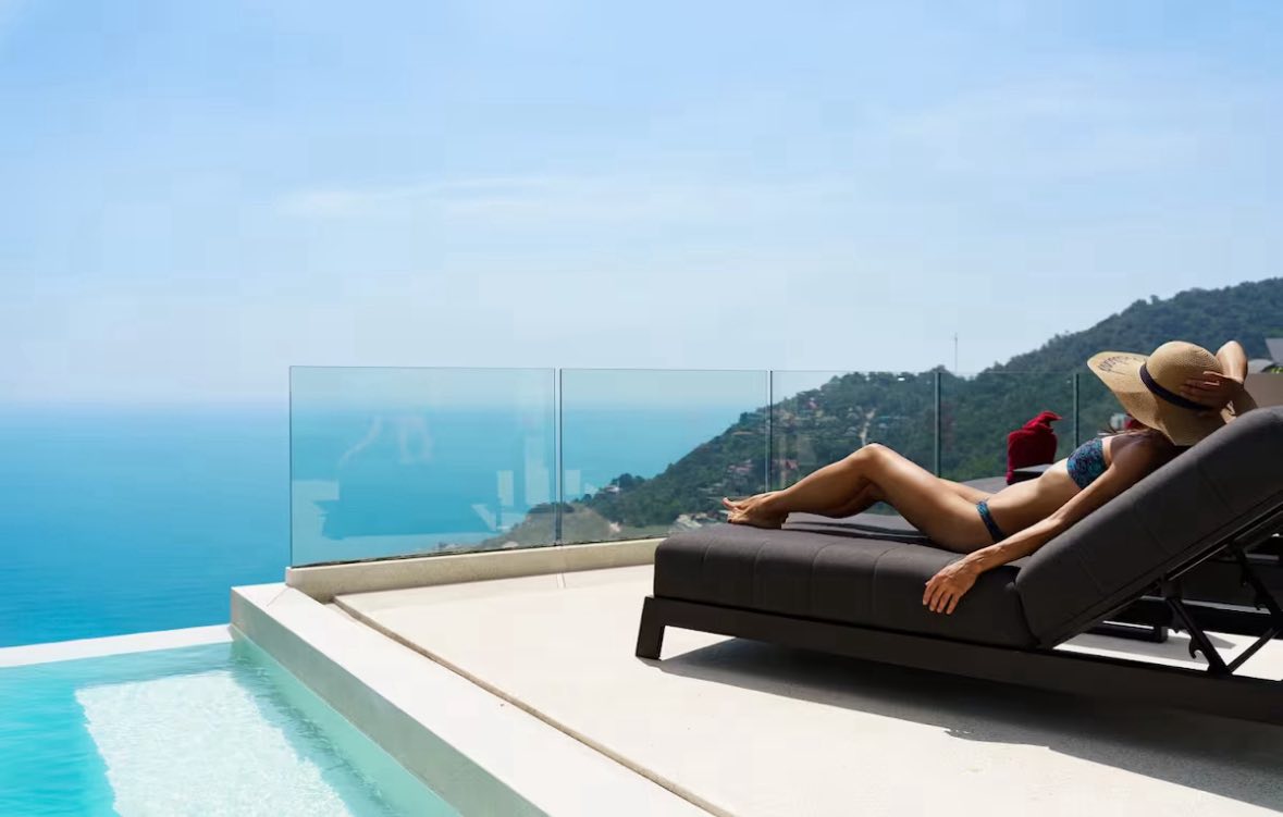 Modern Industrial-Chic 4-Bedroom Seaview Villa in Chaweng Noi | Elite Investment